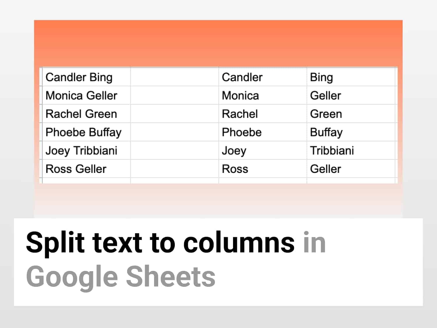 How to Split Text to Columns in Google Sheets – Amigo | Blog