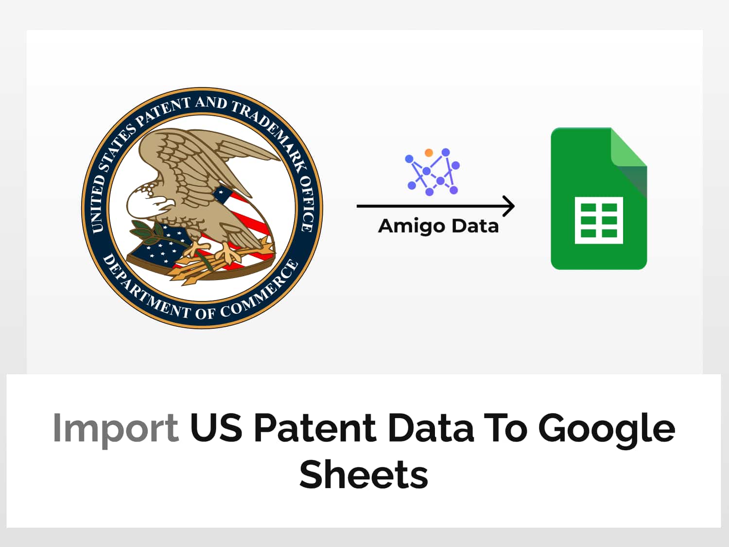 Import US patent data to Google Sheets