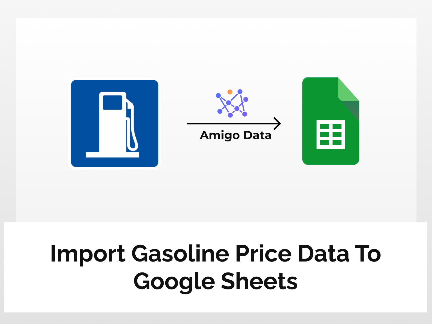 Import Gas Price Data To Google Sheets