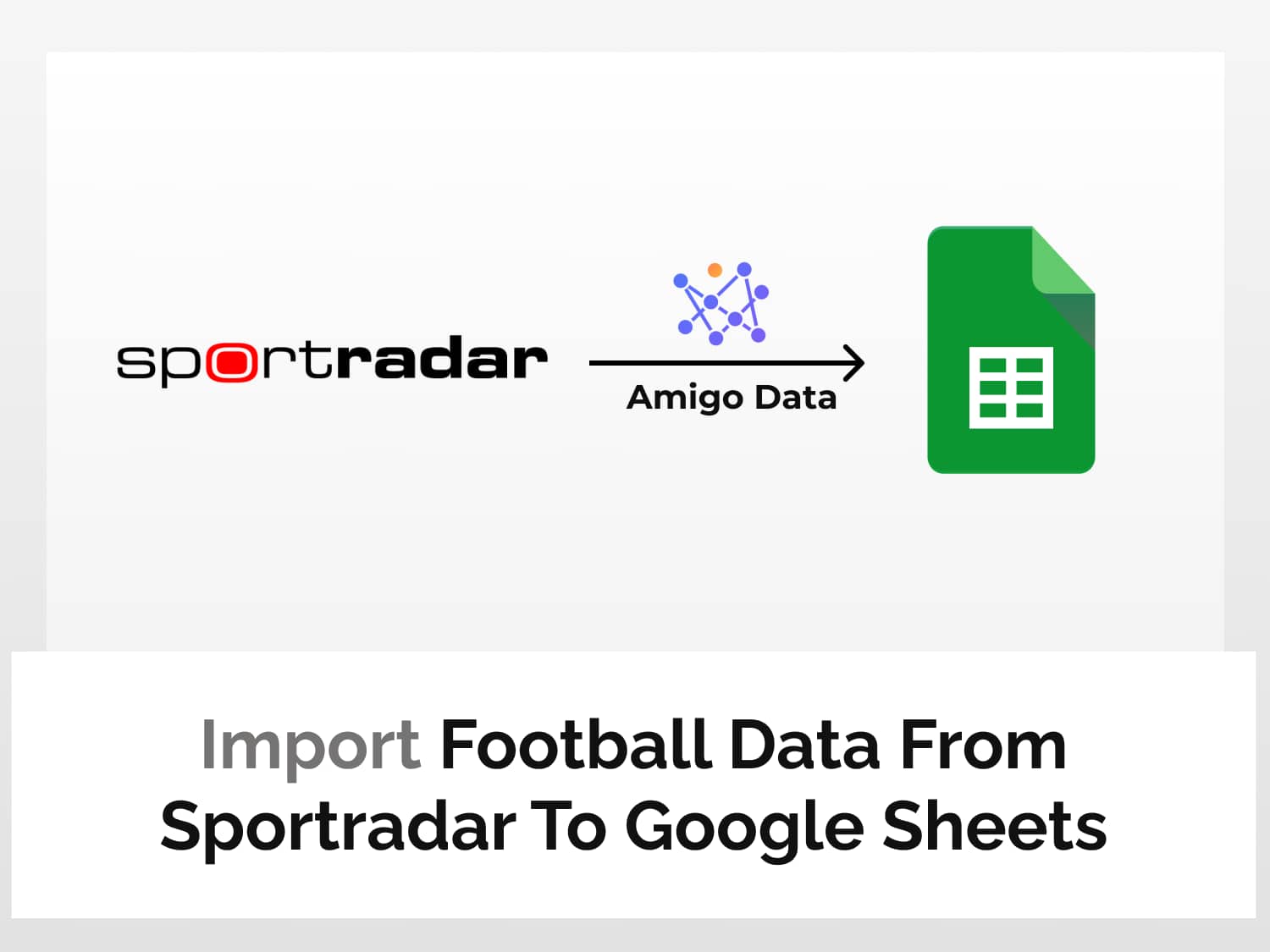 Import Football Data To Google Sheets
